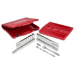 3/8 56pc ST Steckschlüssel Set SAE+Metr. Bild 7