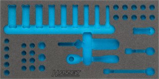 HAZET 2-Komponenten Weichschaumeinlage 163-354L ∙ L x B: 342 mm x 172 mm Bild 1