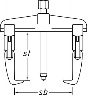HAZET Abzieher Satz ∙ 2-armig 1787S-1 Bild 2