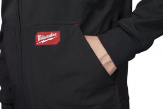 FREEFLEX Softshell Kapuzenjacke sw M  Bild 2