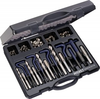 HAZET Gewinde-Reparatur Satz 842N-614/118 ∙ 118-teilig Bild 1