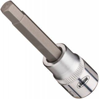 VIGOR Steckschlüsseleinsatz ∙ V7158-5 ∙ 3/8 Zoll (10 mm) Vierkant hohl ∙ Innen Sechskant Profil ∙ SW 7 mm Bild 1