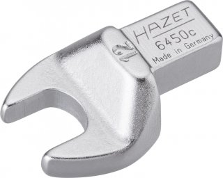 HAZET Einsteck-Maulschlüssel 6450C-12 ∙ 9 x 12 mm Einsteck-Vierkant massiv ∙ Außen Sechskant Profil ∙ SW 12 mm Bild 1