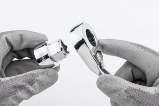 VIGOR Sechskant Steckschlüsseleinsatz ∙ superflach ∙ V7202-9 ∙ 1/2 Zoll (12,5 mm) Vierkant hohl ∙ Außen Sechskant Profil ∙ SW 9  Bild 1