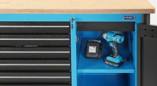 HAZET Werkbank ∙ fahrbar Assistent 179NW ∙ einzeln 179NW-8 ∙ L x B x H: 1150 mm x 600 mm x 964 mm ∙ Schubladen | flach: 8 x 81 x  Bild 7