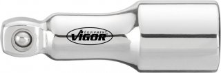 VIGOR Schwenkbare Verlängerung ∙ V4311 ∙ 1/4 Zoll (6,3 mm) Vierkant hohl ∙ 1/4 Zoll (6,3 mm) Vierkant massiv ∙ 36 mm Bild 2