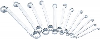 VIGOR Doppel-Ringschlüssel Satz ∙ V7750/12 ∙ Außen Doppelsechskant Profil ∙ 12-teilig ∙ 6 x 7 – 30 x 32 mm ∙ Anzahl Werkzeuge: 1 Bild 3