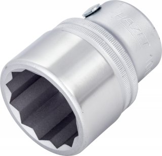 HAZET Steckschlüsseleinsatz 1000Z-34 ∙ 3/4 Zoll (20 mm) Vierkant hohl ∙ Außen Doppelsechskant Profil ∙ SW 34 mm Bild 1
