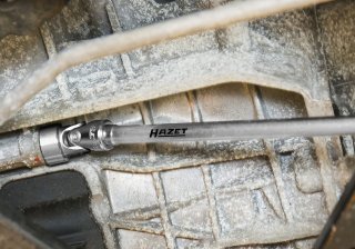 HAZET Gelenk Steckschlüsseleinsatz 880G-Z16 ∙ 3/8 Zoll (10 mm) Vierkant hohl ∙ Außen Doppelsechskant-Tractionsprofil ∙ SW 16 mm Bild 5