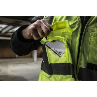 Warnschutzweste gelb 2XL/3XL Bild 3