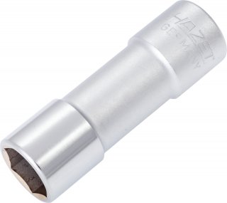 HAZET Zündkerzen Steckschlüsseleinsatz 900AKF ∙ 1/2 Zoll (12,5 mm) Vierkant hohl ∙ Außen Sechskant Profil ∙ SW 16 mm ∙ <sup>5</s Bild 1