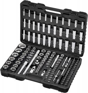 VIGOR Steckschlüssel Satz ∙ V5461 ∙ 1/4 Zoll (6,3 mm) Vierkant hohl | 3/8 Zoll (10 mm) Vierkant hohl | 1/2 Zoll (12,5 mm) Vierkant Bild 10