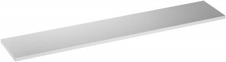 VIGOR Edelstahl-Arbeitsplatte ∙ groß ∙ V6000-02588-X ∙ L x B x H: 2588 mm x 500 mm x 40 mm Bild 1