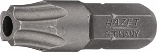 HAZET 5-Stern Bit 2225-40H ∙ 1/4 Zoll (6,3 mm) Sechskant massiv ∙ Innen 5-Stern Profil mit Zapfen ∙ SW 40H Bild 1