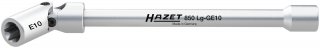 HAZET Steckschlüsseleinsatz 850LG-GE10 ∙ 1/4 Zoll (6,3 mm) Vierkant hohl ∙ Außen TORX® Profil ∙ SW E10 Bild 1