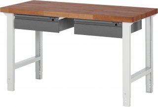 Werkbank höhenverstellbar 7002I1 | B1500xT700xH790-1140mm | 1xSchublade-TA Bild 1