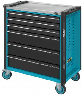 HAZET Werkstattwagen Assistent 179NXL ∙ einzeln 179NXL-6 ∙ L x B x H: 959 mm x 518 mm x 1020 mm ∙ Schubladen | flach: 3× 81 x 696 Bild 9