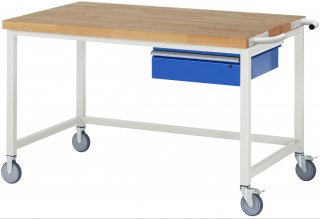 Fahrbare Werkbank 8001 | B1500xT900xH880mm | 1xSchublade-TA Bild 1