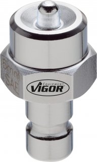 VIGOR Druckstück 6 mm SAE ∙ V2556 ∙ 6 mm Bild 1