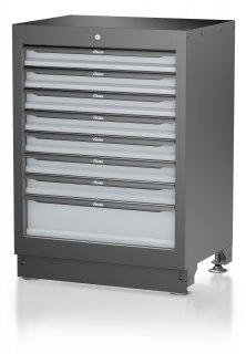 VIGOR Schubladen-Unterschrank ∙ 8 Schubladen ∙ 676 mm ∙ V6000-032 ∙ L x B x H: 676 mm x 500 mm x 953 mm Bild 13