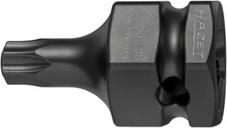 HAZET Schlag- | Maschinenschrauber Schraubendreher-Steckschlüsseleinsatz 995S6-T50 ∙ 1/2 Zoll (12,5 mm) Vierkant hohl | 24 mm Auße Bild 2