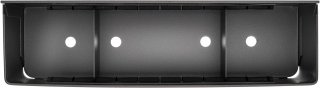 VIGOR Dosenhalter ∙ kurz ∙ für alle Serien ∙ bis zu 4 Dosen ∙ V2393-S ∙ L x B: 340 mm x 90 mm Bild 2