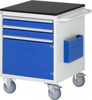 Montagewagen L3.5 | B580xT650xH790mm | 2xSchublade-VA | 1xTür rechts | M-Top-20mm Bild 1