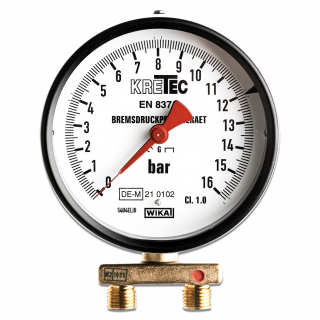 Doppelmanometer 16 bar Bild 1