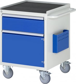 Montagewagen L3.4 | B580xT650xH795mm | 1xSchublade-VA | 1xTür rechts | MT-Top-25mm Bild 1