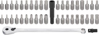 VIGOR Ratschenschlüssel ∙ Bit Satz ∙ V7784 ∙ 3/8 Zoll (10 mm) Sechskant massiv ∙ Tamper Resistant TORX® Profil | Innen TORX® Prof Bild 4