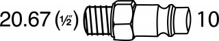 HAZET Twin Turbo Schlagschrauber 9014TT ∙ Lösemoment maximal [Nm]: 4100 Nm ∙ 1 Zoll (25 mm) Vierkant massiv ∙ Hochleistungs-Dopp Bild 8