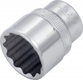 HAZET Steckschlüsseleinsatz 880AZ-25/32 ∙ 3/8 Zoll (10 mm) Vierkant hohl ∙ Außen Doppelsechskant-Tractionsprofil ∙ SW <sup>25</s Bild 1