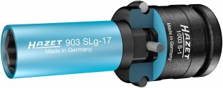HAZET Schlag- ∙ Maschinenschrauber Steckschlüssel Satz 163-612/40 ∙ 3/4 Zoll (20 mm) Vierkant hohl | 1/2 Zoll (12,5 mm) Vierkant  Bild 4