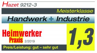 HAZET Akku Schlagschrauber 9212-010 ∙ Lösemoment maximal [Nm]: 700 Nm ∙ 1/2 Zoll (12,5 mm) Vierkant massiv ∙ Länge: 204 mm Bild 8