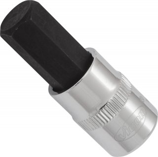 VIGOR Innensechskant Schraubendreher-Einsatz ∙ V6137 ∙ 3/8 Zoll (10 mm) Vierkant hohl ∙ Innen Sechskant Profil ∙ SW 12 mm Bild 2
