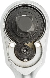 HAZET Umschaltknarre ∙ kurz 916K ∙ 1/2 Zoll (12,5 mm) Vierkant massiv ∙ Länge: 199 mm Bild 3