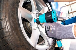 HAZET Twin Turbo Schlagschrauber 9012TT ∙ Lösemoment maximal [Nm]: 2200 Nm ∙ 1/2 Zoll (12,5 mm) Vierkant massiv ∙ Hochleistungs- Bild 13