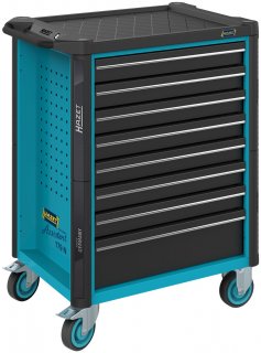 HAZET Werkstattwagen Assistent 179N ∙ einzeln 179N-8 ∙ L x B x H: 785 mm x 518 mm x 1020 mm ∙ Schubladen | flach: 7× 81 x 522 x 3 Bild 1