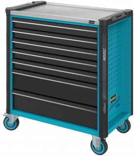 HAZET Werkstattwagen Assistent 179NXL ∙ einzeln 179NXL-7 ∙ L x B x H: 959 mm x 518 mm x 1020 mm ∙ Schubladen | flach: 5× 81 x 696 Bild 10