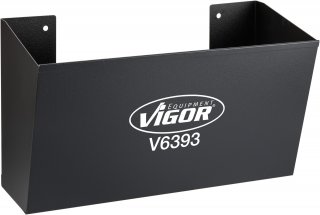 VIGOR Dokumenten-Halter ∙ groß ∙ Bodentiefe 100 mm ∙ V6393 ∙ L x B x H: 340 mm x 146 mm x 176 mm Bild 1