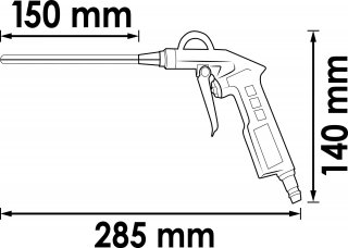 VIGOR Ausblas-Pistole ∙ lang ∙ V7135-150 Bild 4