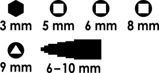 VIGOR Baustellenschlüssel ∙ MasterKey ∙ Bau ∙ V4228 ∙ L x B: 170 mm x 80 mm Bild 3