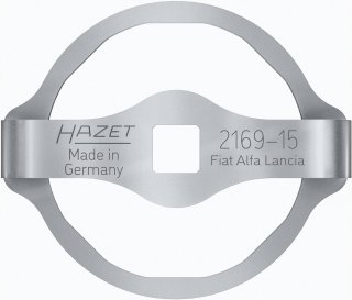 HAZET Ölfilterschlüssel 2169-15 ∙ 1/2 Zoll (12,5 mm) Vierkant hohl ∙ Außen 8-kant Profil ∙ SW 74 mm Bild 3