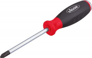VIGOR Kreuzschlitz Schraubendreher ∙ mit Schlagkappe ∙ V3602 ∙ Kreuzschlitz Profil PH ∙ SW PH2 Bild 1