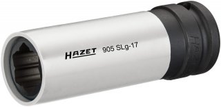 HAZET Schlag- | Maschinenschrauber Steckschlüsseleinsatz ∙ Hybrid-Sonderprofil 905SLG-17 ∙ 1/2 Zoll (12,5 mm) Vierkant hohl ∙ Rad Bild 5