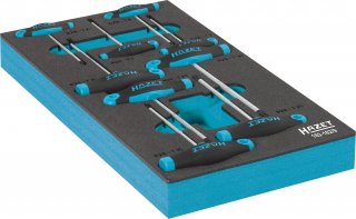 HAZET Schraubendreher Satz ∙ mit T-Griff 163-182/9 ∙ Innen TORX® Profil ∙ 9-teilig ∙ T6 ∙ T7 ∙ T8 ∙ T9 ∙ T10 ∙ T15 ∙ T20 ∙ T25 ∙ Bild 2