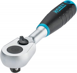 HAZET HiPer Feinzahn-Umschaltknarre 863HP ∙ 1/4 Zoll (6,3 mm) Vierkant massiv ∙ Länge: 116 mm Bild 6