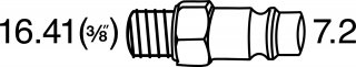 HAZET Schlagschrauber 9013M ∙ Lösemoment maximal [Nm]: 1890 Nm ∙ 3/4 Zoll (20 mm) Vierkant massiv ∙ Hochleistungs-Doppelhammer-S Bild 3