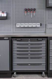 VIGOR Werkstattwagen für Schrankwand-System ∙ 833 mm ∙ V6000-019XL ∙ L x B x H: 861 mm x 459 mm x 940 mm Bild 8