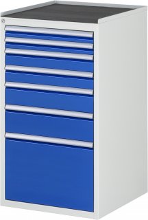 Schubladenschrank L7.9 | B580xT650xH1035mm | MT-Top-25mm | 7xSchublade-TA Bild 1
